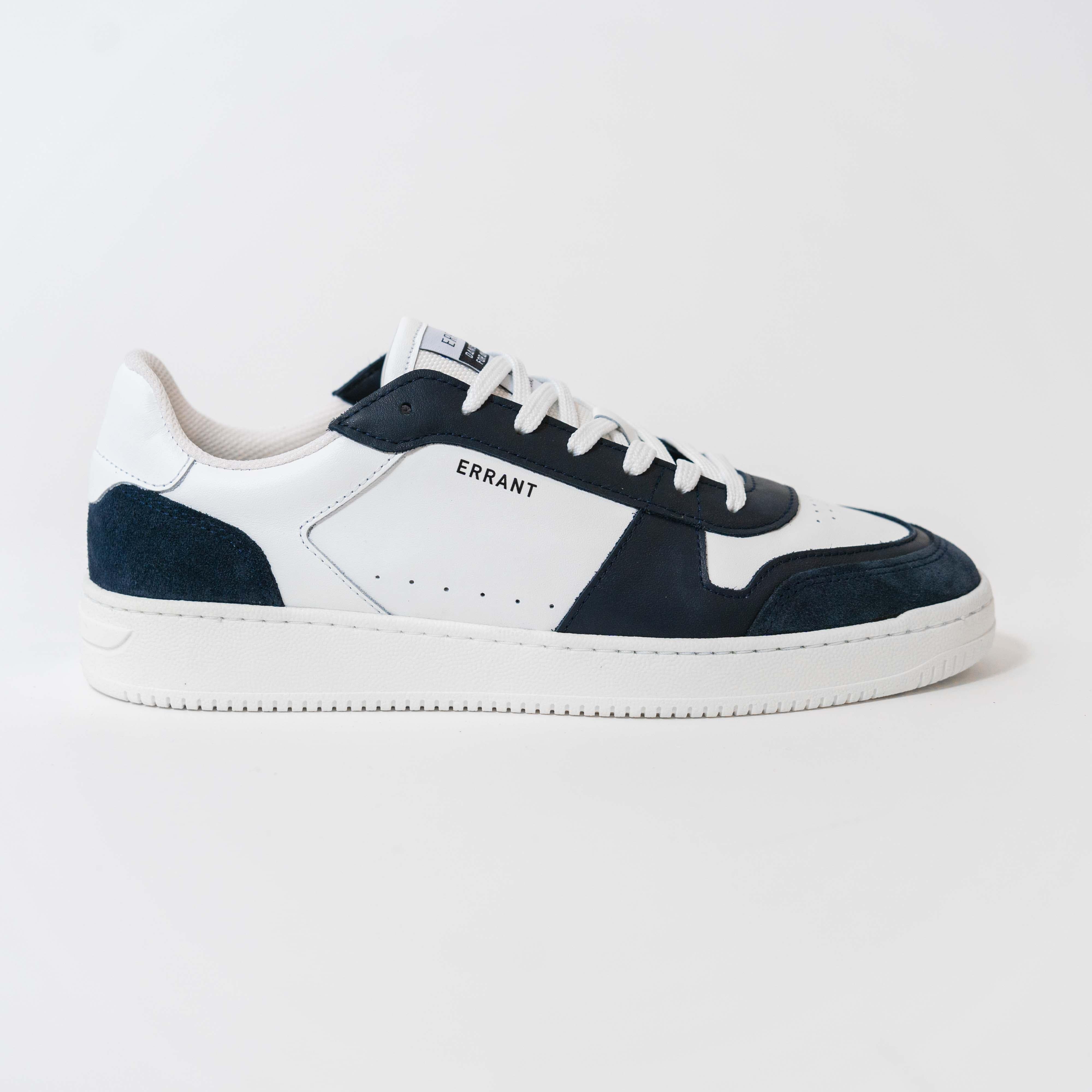 Se Errant Low Sneaker - Deep Blue - Sko - Læder - Størrelse 41 hos Errant