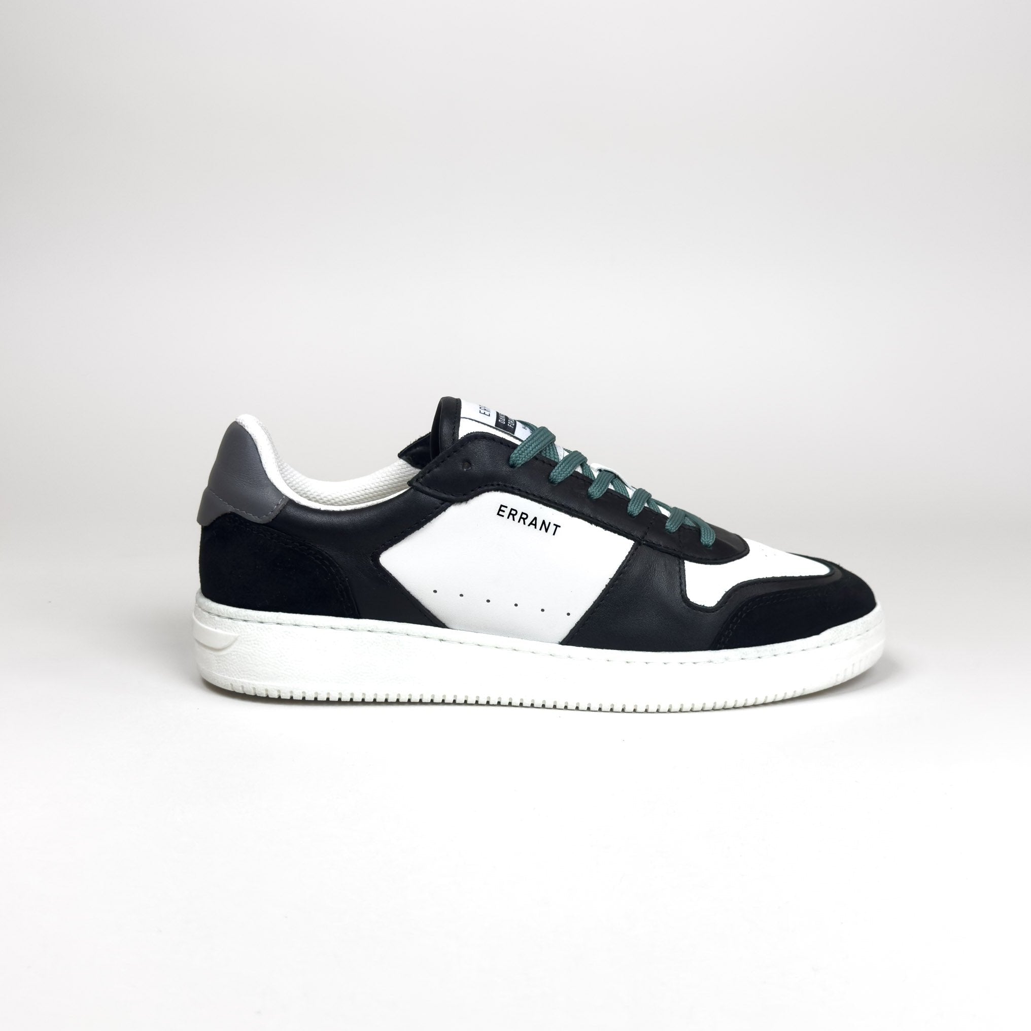 Billede af Errant Low Sneaker - Sort Teal - Sko - Læder - Størrelse 40