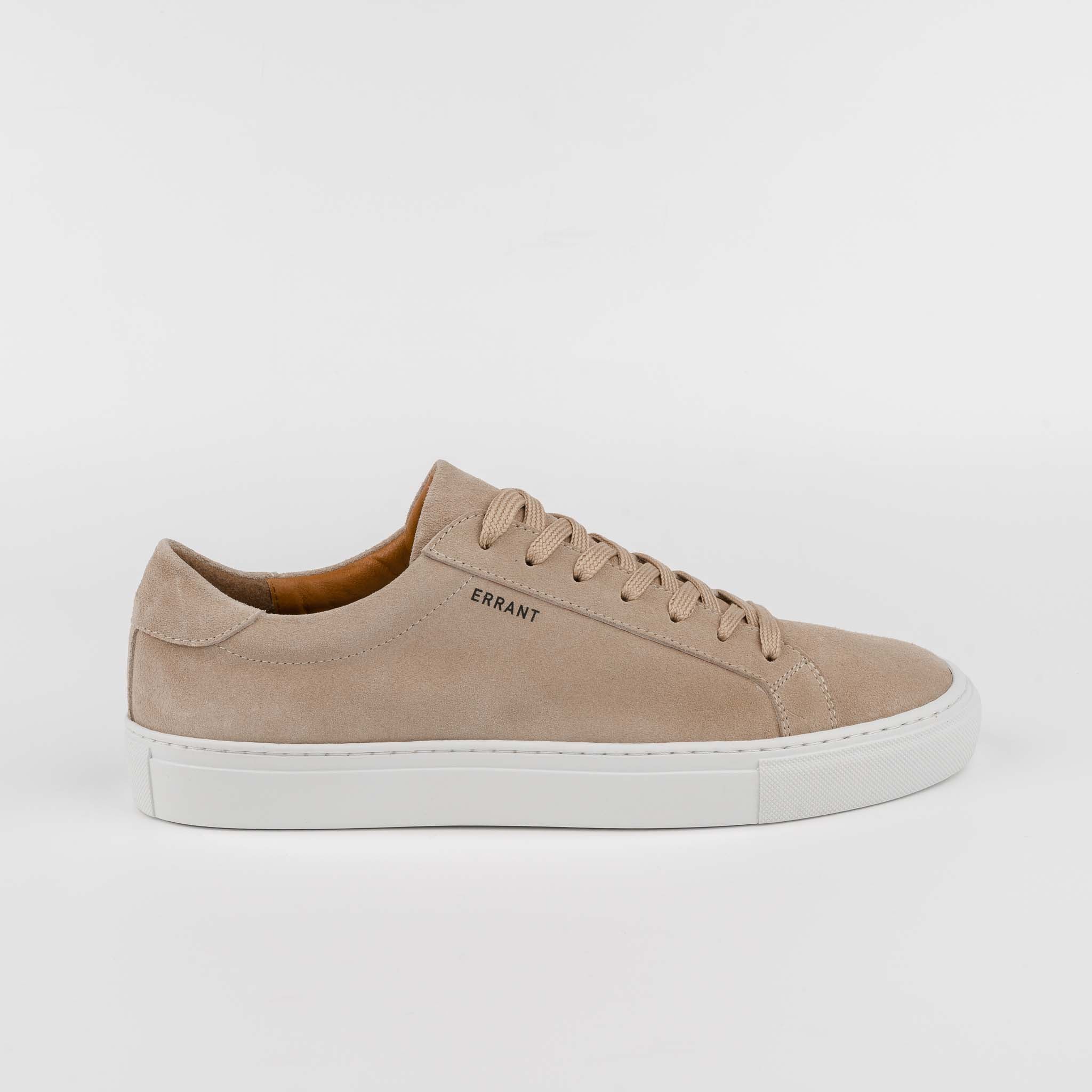 Se Errant Essential Sneaker - Beige (Herre) - Sko - Ruskind - Størrelse 43 hos Errant