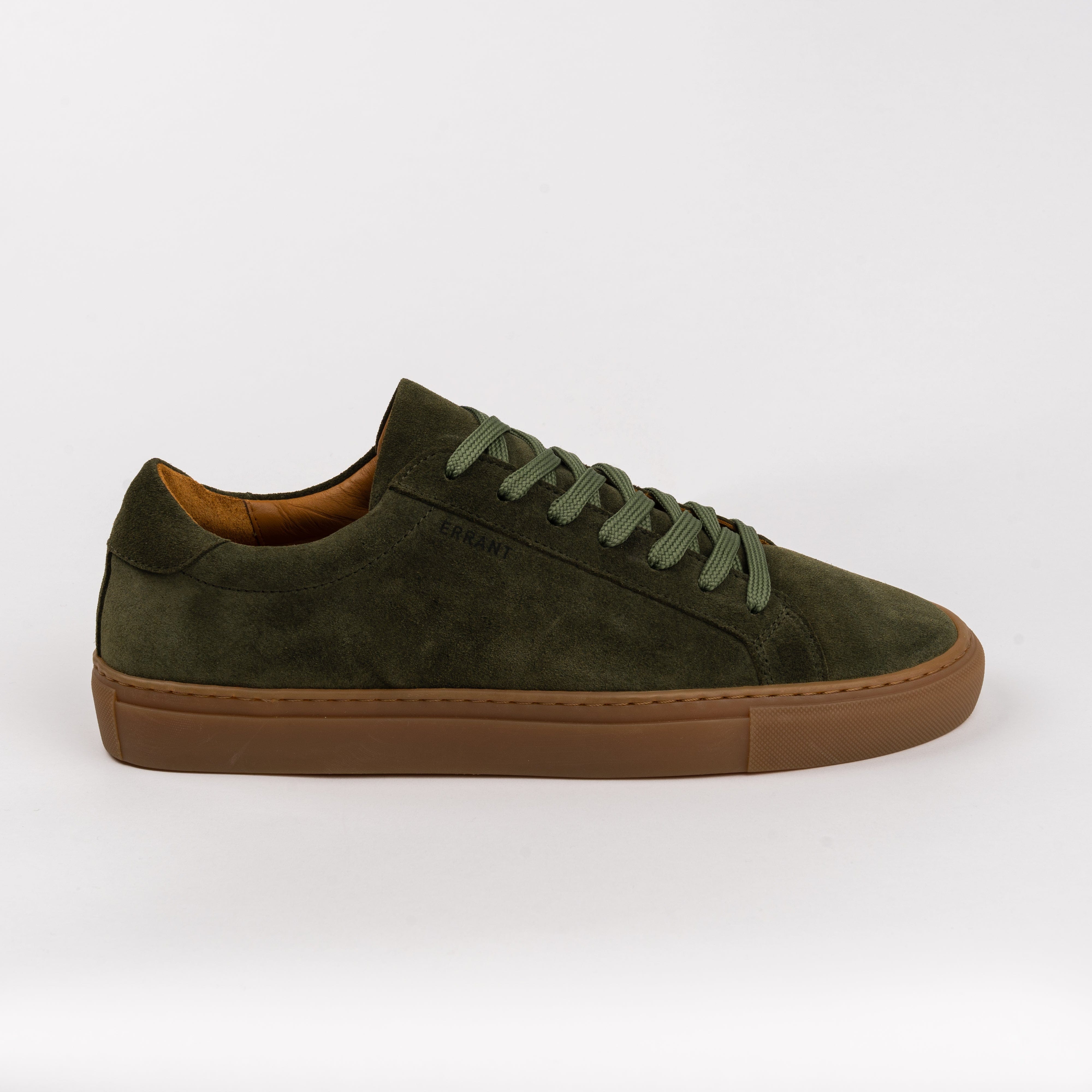 Billede af Errant Essential Sneaker - Oliven Grøn (Herre) - Sko - Ruskind - Størrelse 40