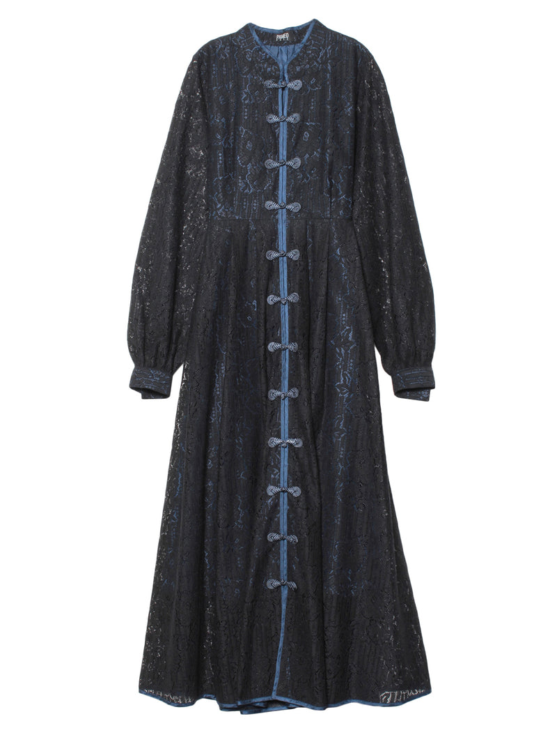 完売品 PAMEO POSE YOURAN LONG DRESS 黒 日本ショッピング www.m