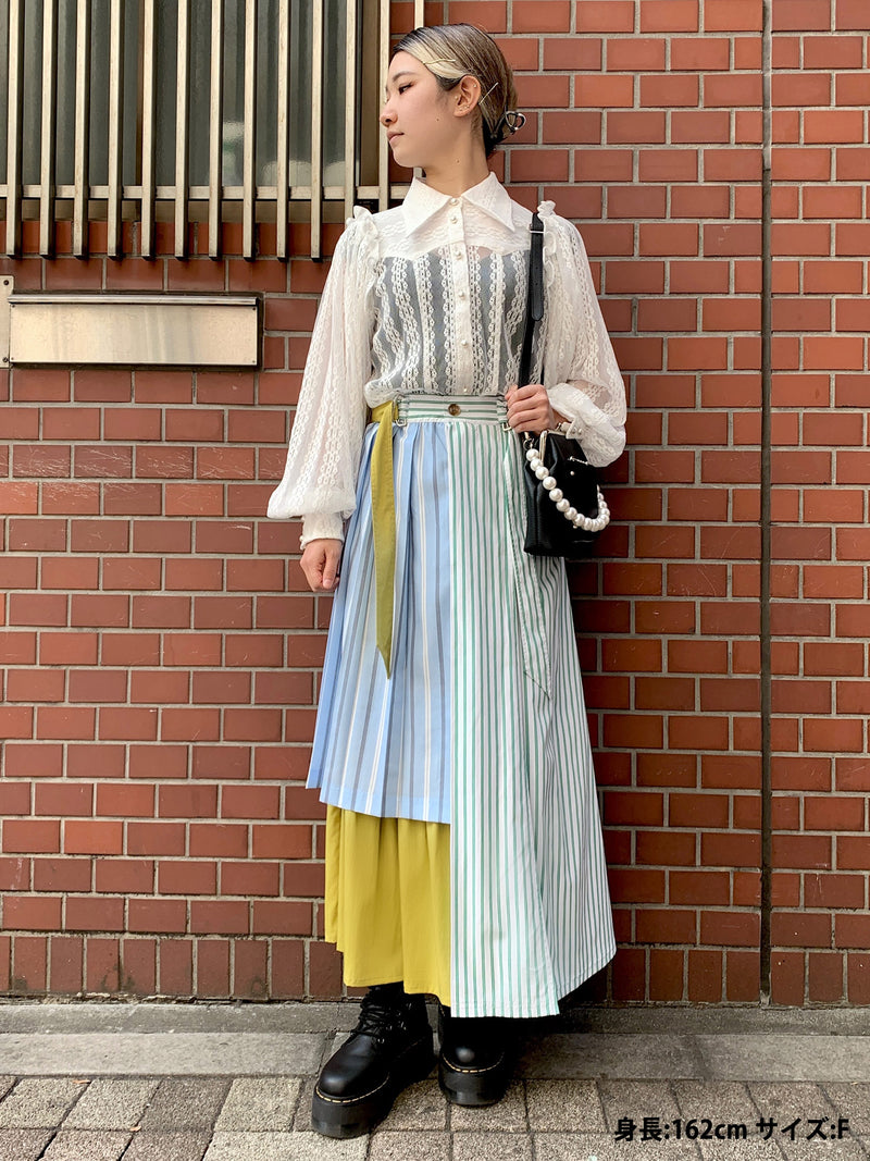 店内全品ﾎﾟｲﾝﾄ2倍!! 未使用タグ付き PAMEO POSE Empress Blouse