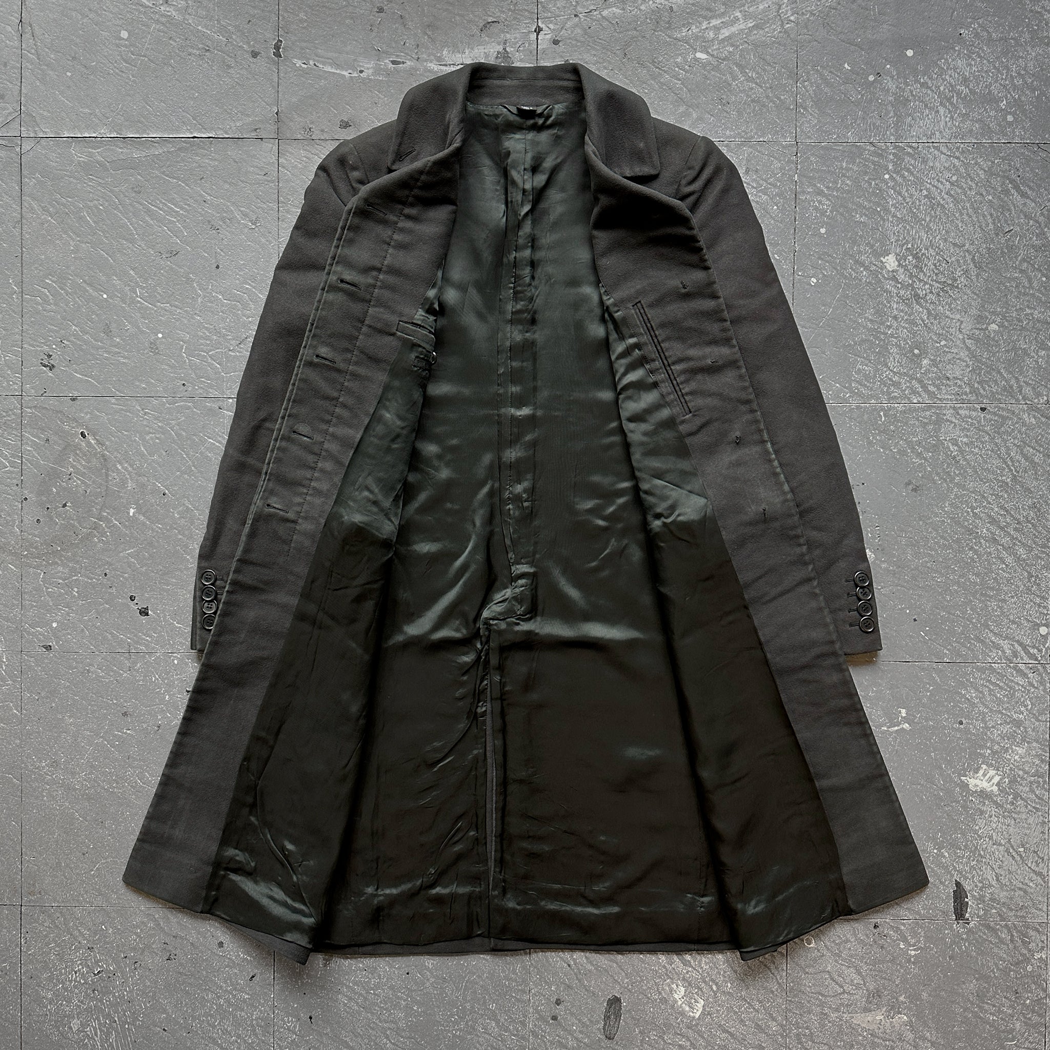 90s Helmut Lang Moleskin Coat