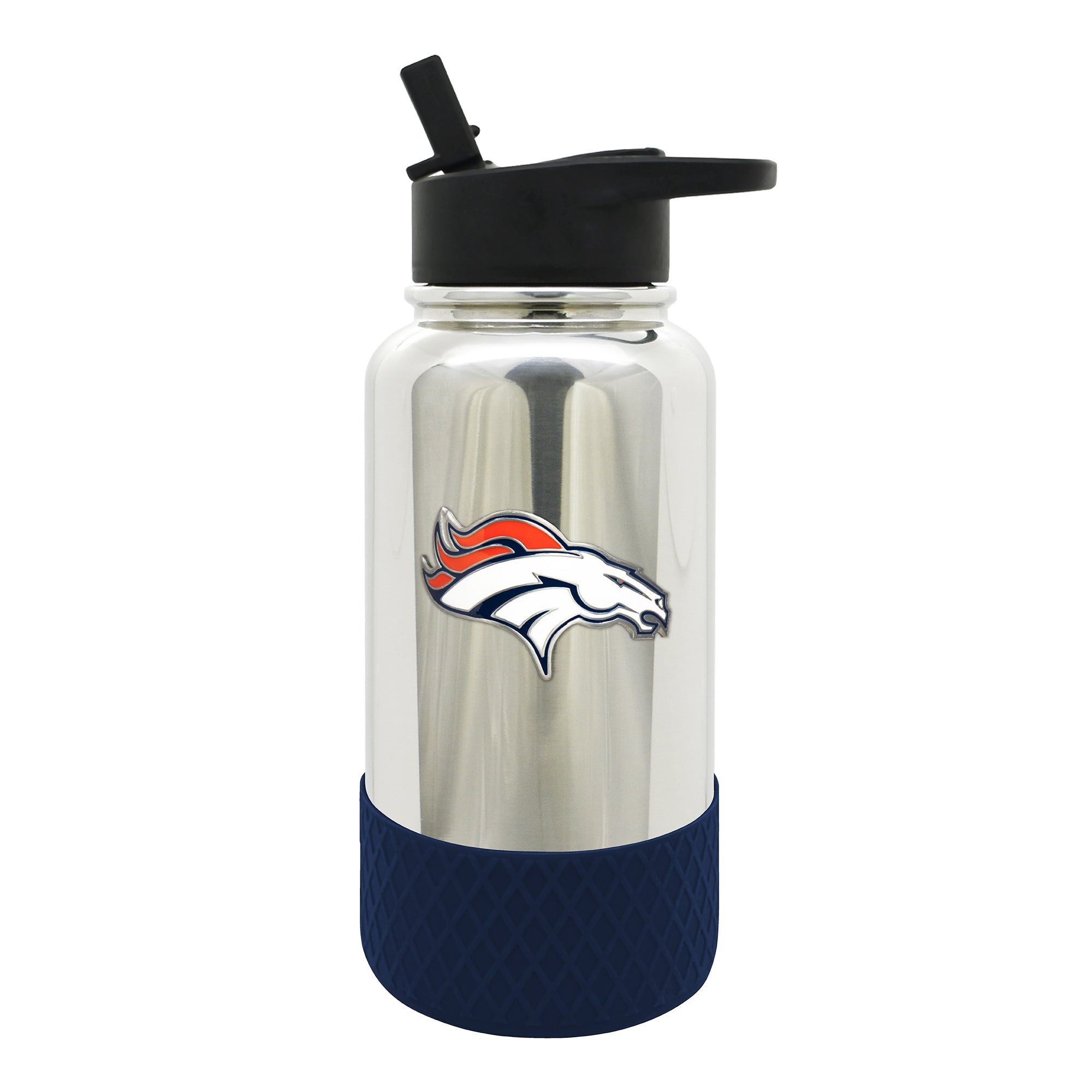 Denver Broncos 32 oz. Chrome Hydration Bottle