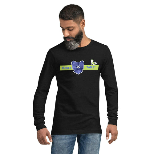 Unisex Regular Fit Long Sleeve Crew Neck Tee