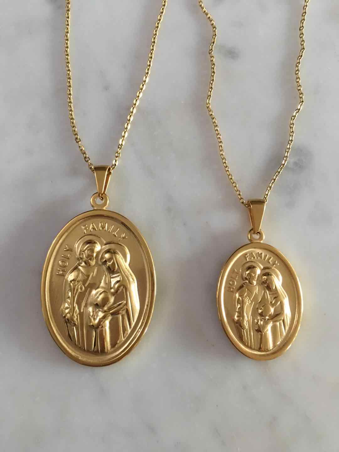 family gold locket