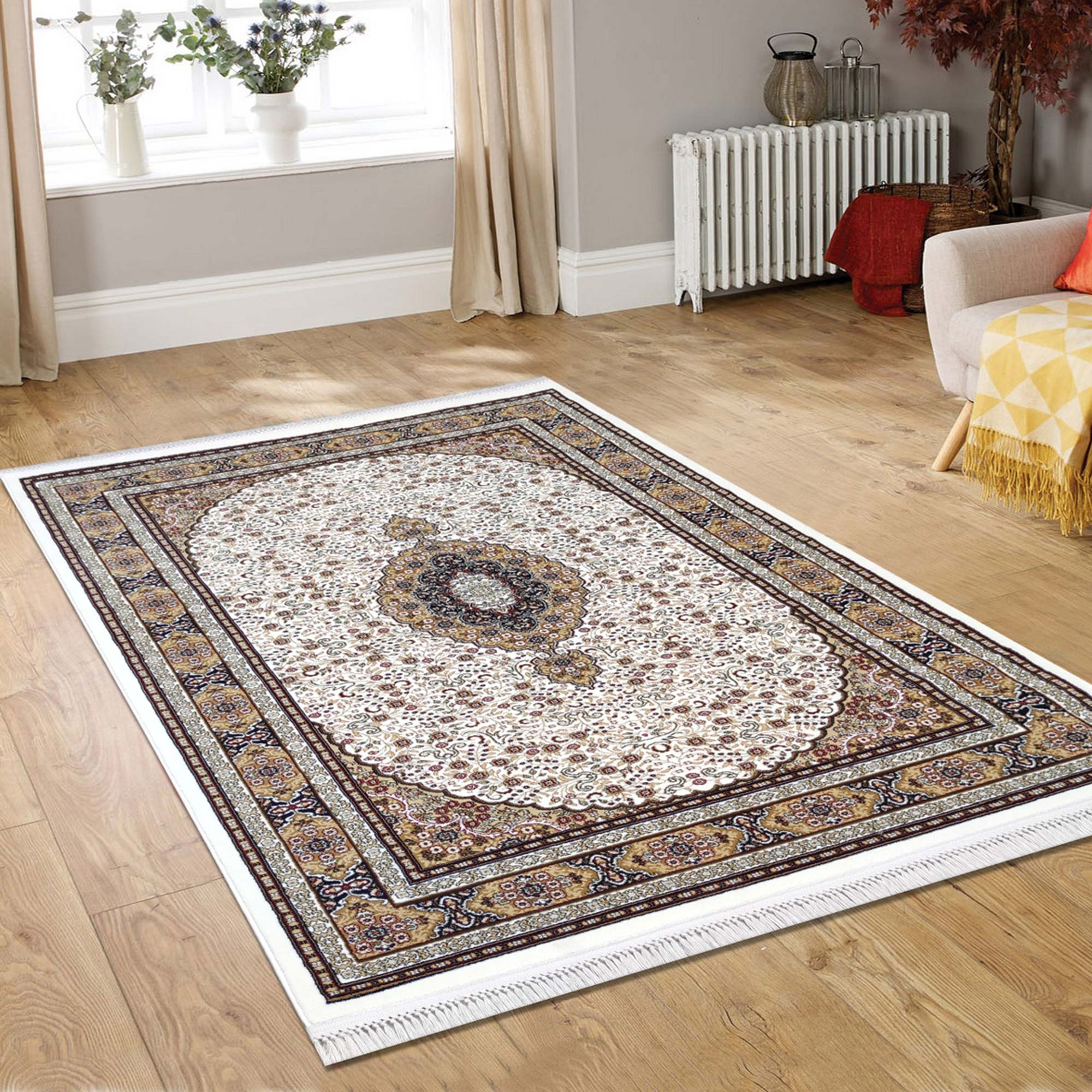 Image of Traditional Sicily 0524 Cream Rug