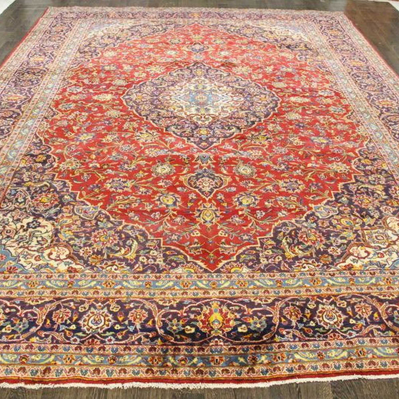 Traditional Vintage Handmade Rug 295x405cm The Rugs Outlet 