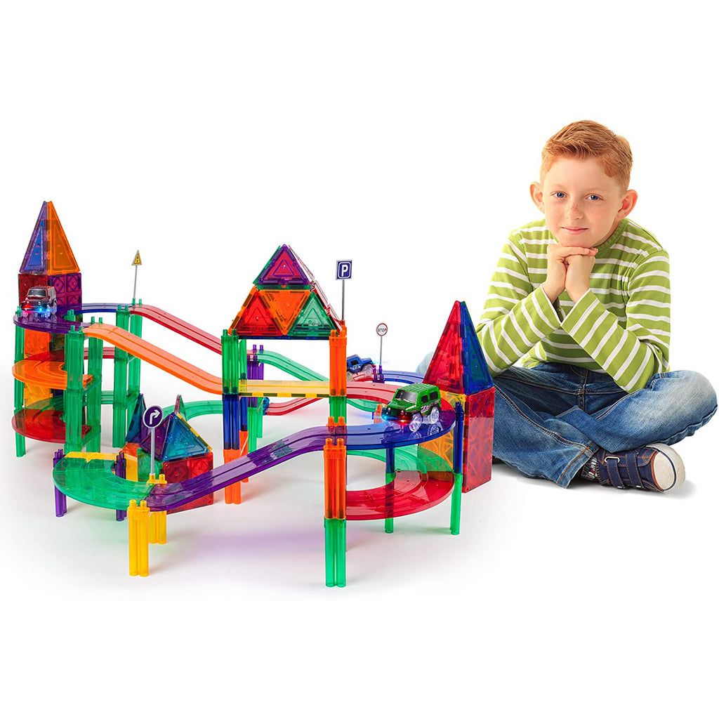 magnetic track toy