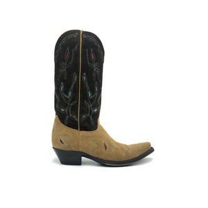 women's suede cowboy boots