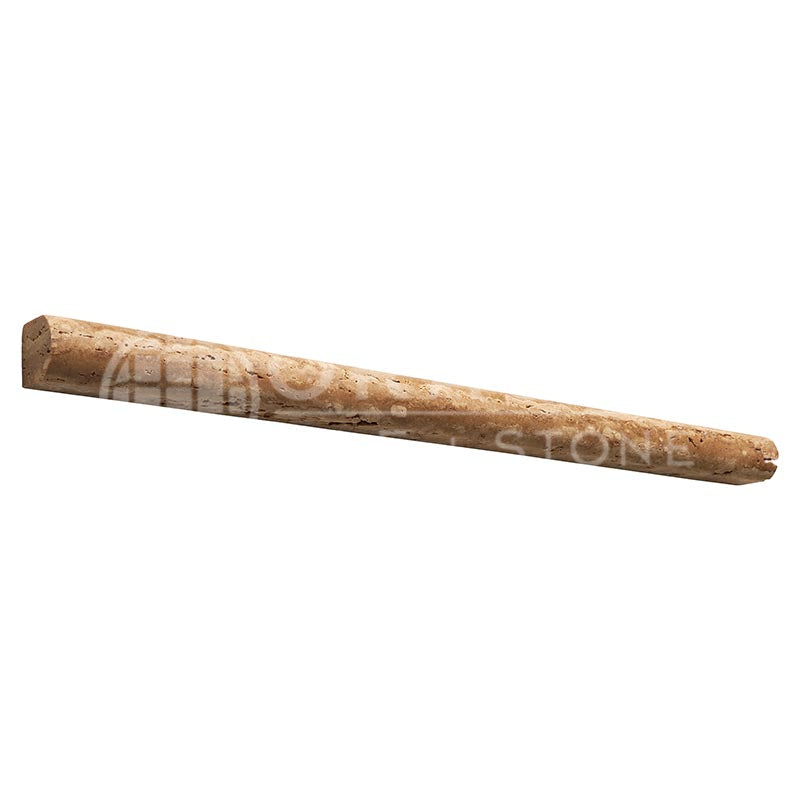 Noce Exotic Travertine	3/4" X 12"	Bullnose Liner
