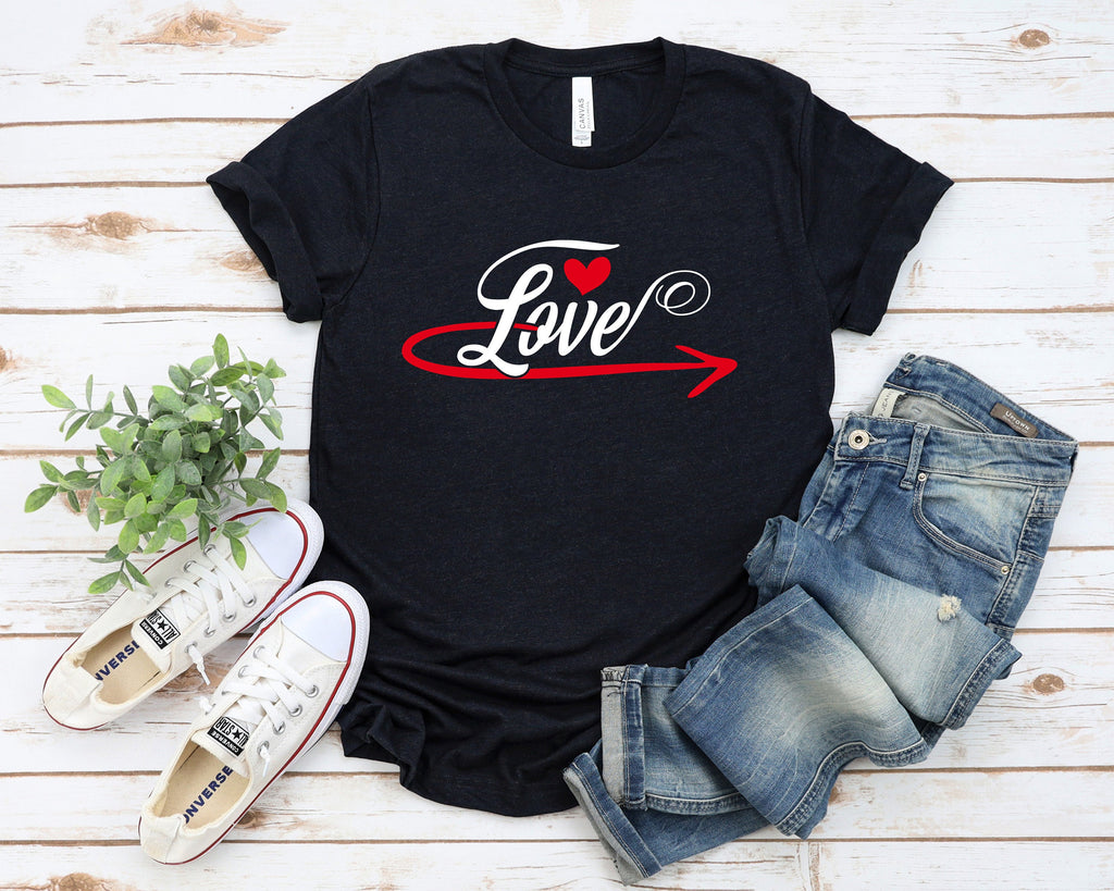 Valentines Day Shirt, Heart Shirt, Valentines Day Shirts For Women, Te –  Jelly Bee Design