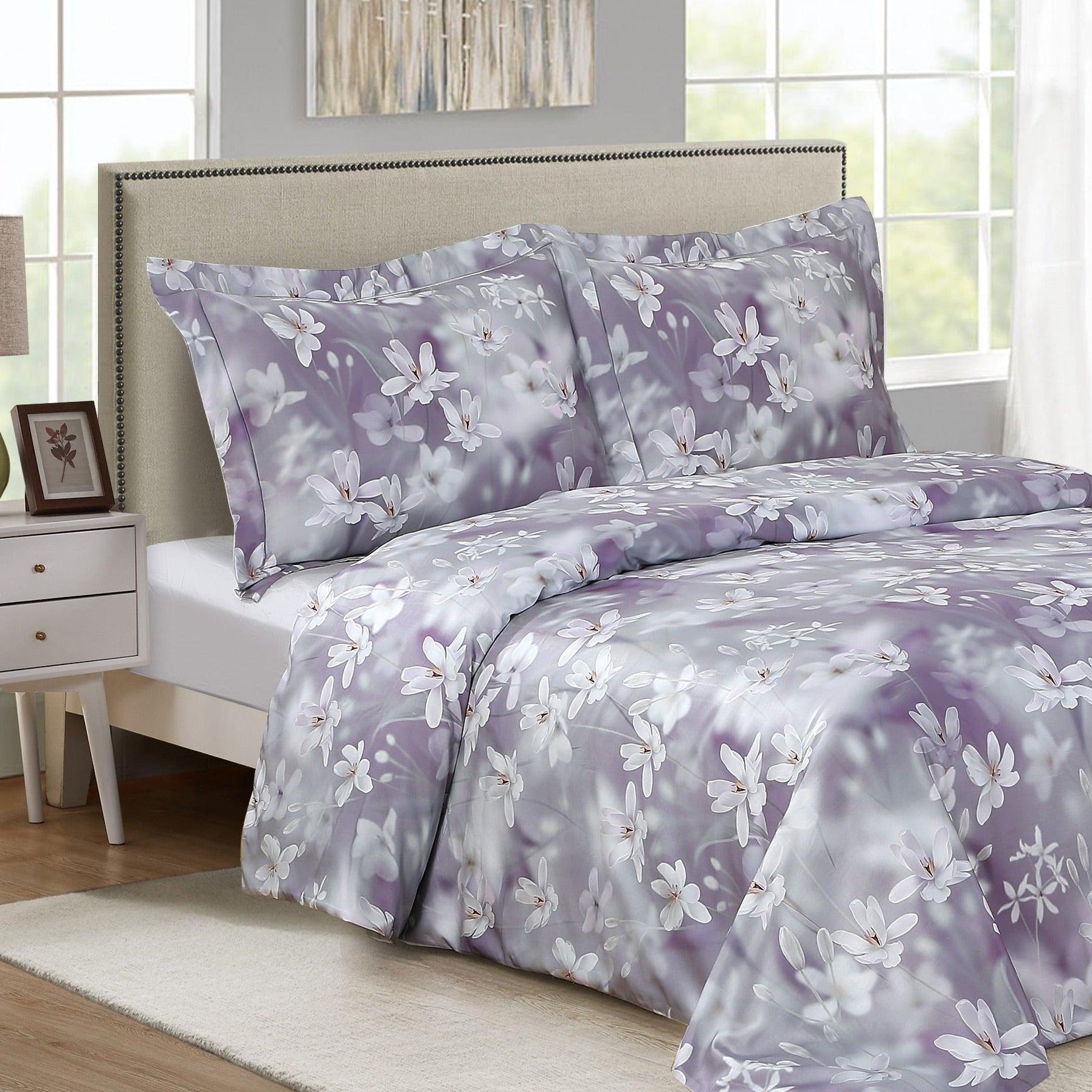 Glicine Embroidery Bedding Collection by Dea Linens