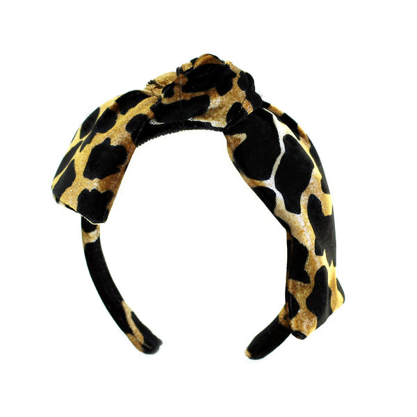 Velvet knot Headband – Kristin Perry Accessories