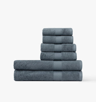 Bodrum Collection Towels | Duman Home Smoke / Washcloth