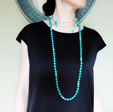 Yun Boutique The Nine and Return to Origin Turquoise Necklace 