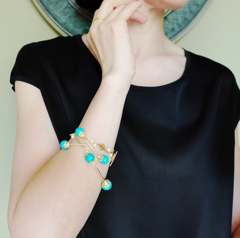 Yun Boutique The Nine Turquoise Necklace