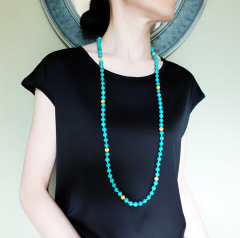 Yun Boutique Return to Origin Turquoise Necklace