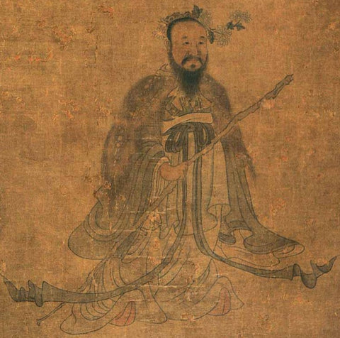 Portrait of Qu Yuan by Chen Hongshou (17th century) (Wikipedia)