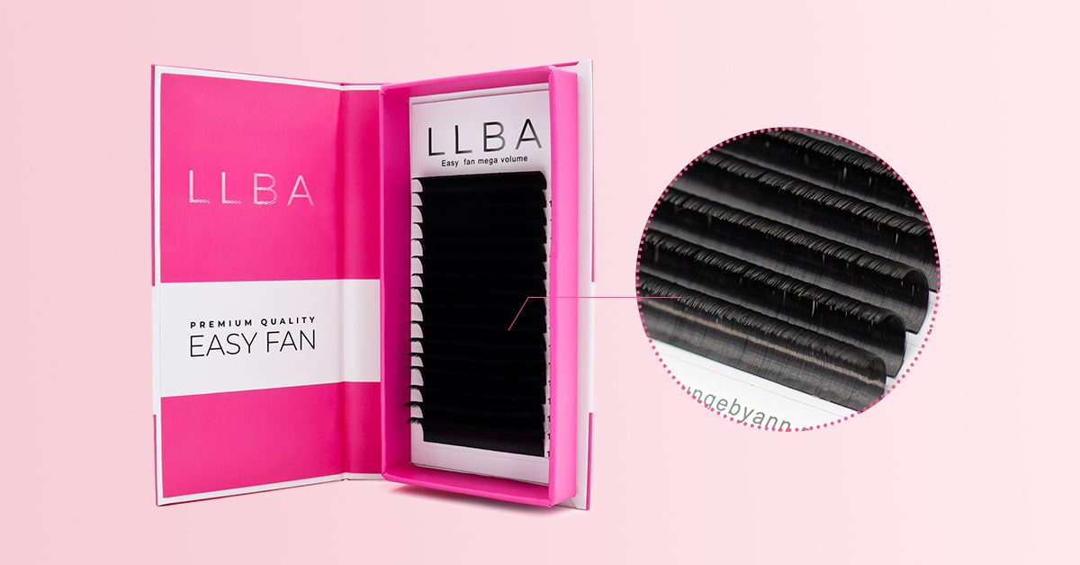 Easy fan lashes