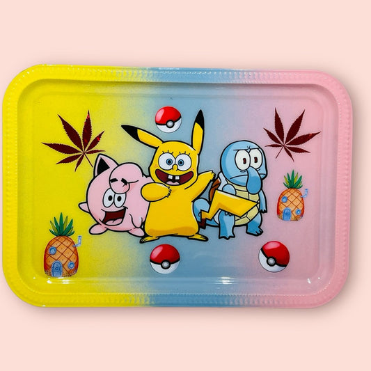 Spongebob and Patrick Rolling Tray