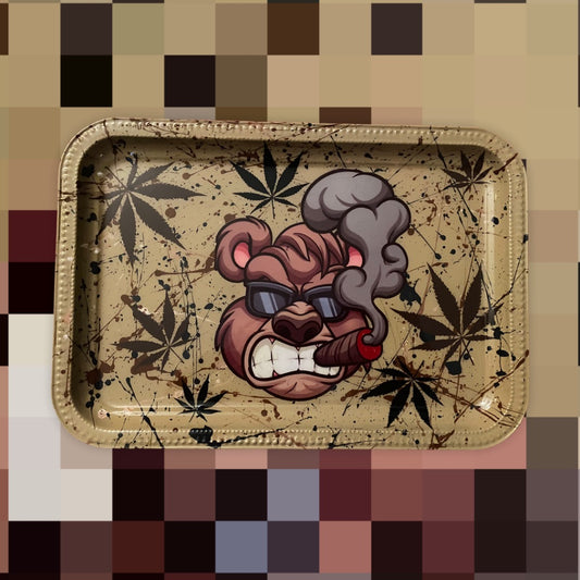 Other, Brown Backwoods Rolling Tray