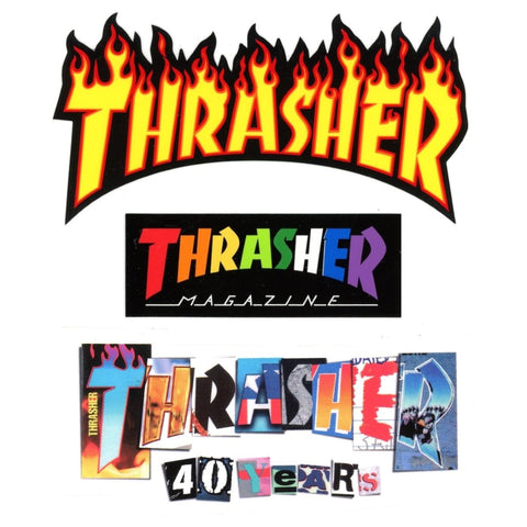 Trasher Sticker