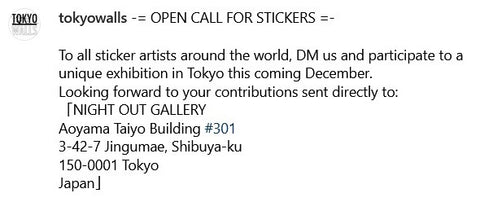 Tokyo Sticker Show