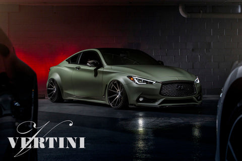 Vertini RFS1.3 - Gloss Black Tinted Face - Infiniti Q60