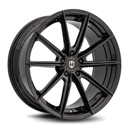 Curva Concepts C7 Gloss Black / Machined Face - PowerHouse Wheels & Tires