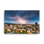 Load image into Gallery viewer, Storm above Zagreb 36x24&quot; CANVAS WALL ART
