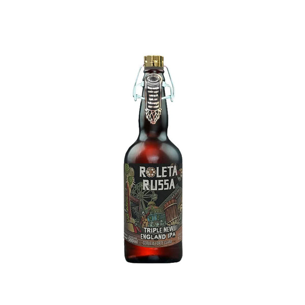 Cerveja Artesanal Roleta Russa Triple New England IPA 500ml - Bebelier