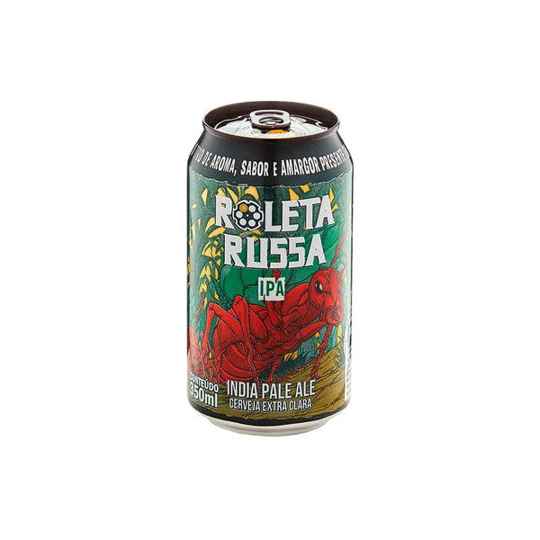 Cerveja Artesanal Roleta Russa IPA Lata 350ml - Bebelier