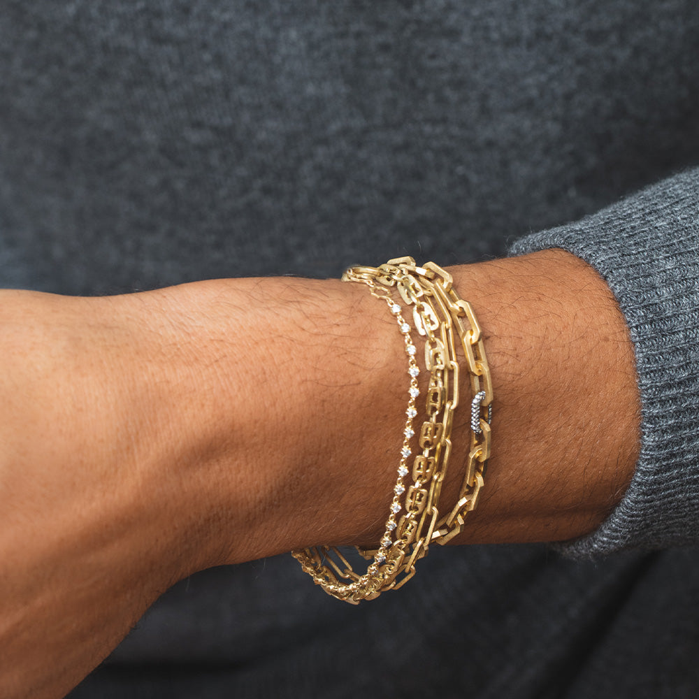 Gold Chain Bracelets – Jade Trau