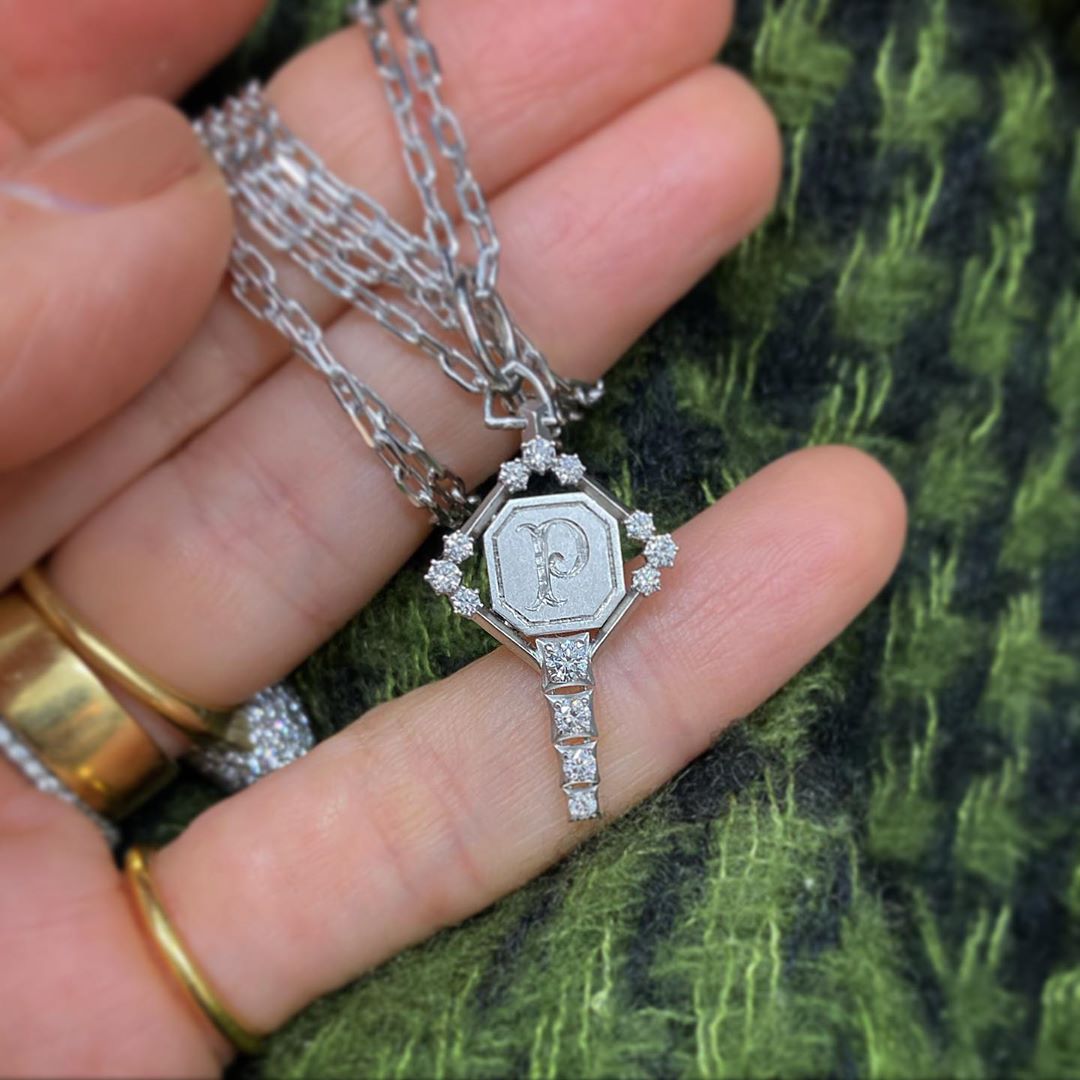 Hand-Engraved Customize Photo Necklace