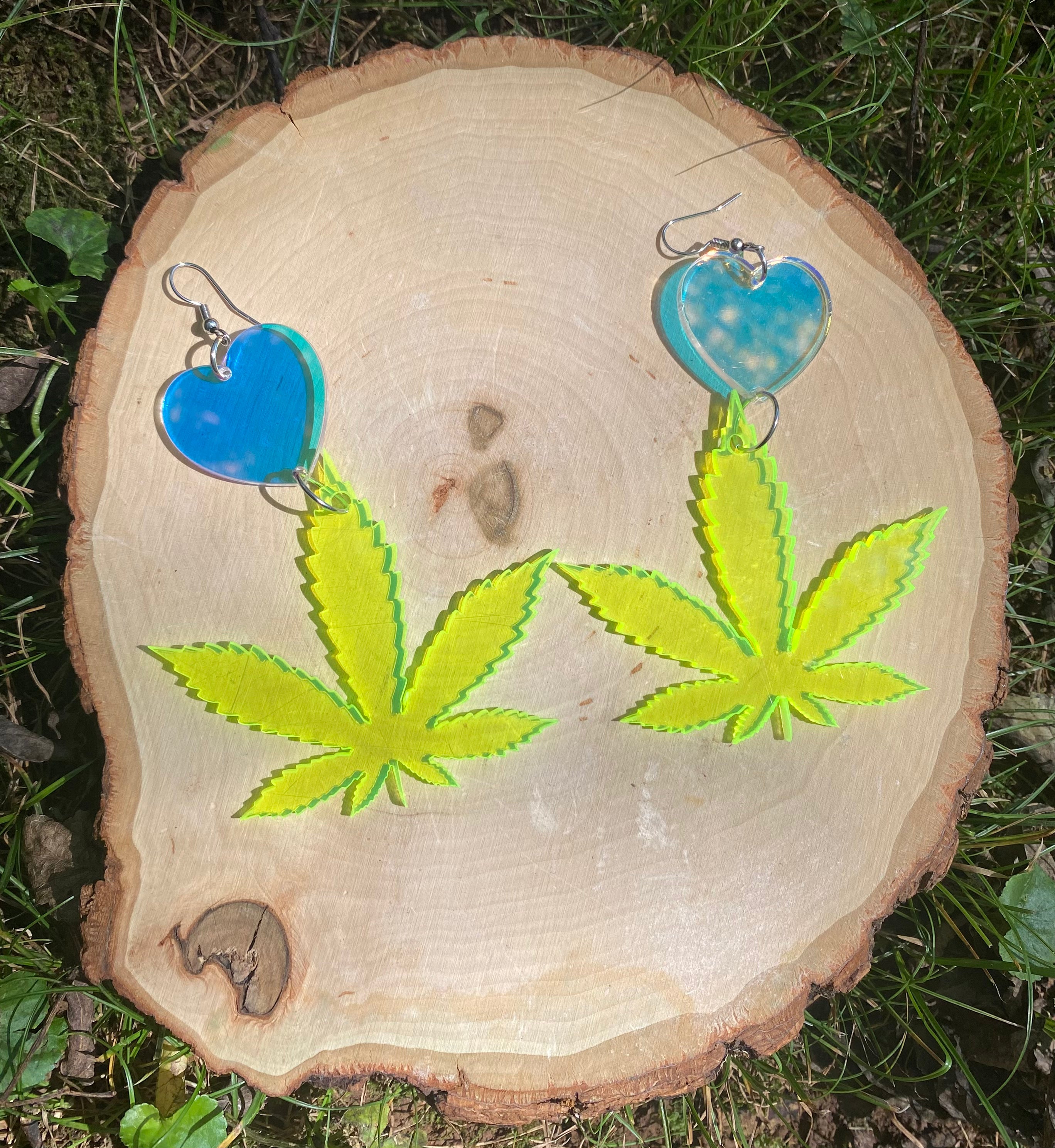Grass Earrings
