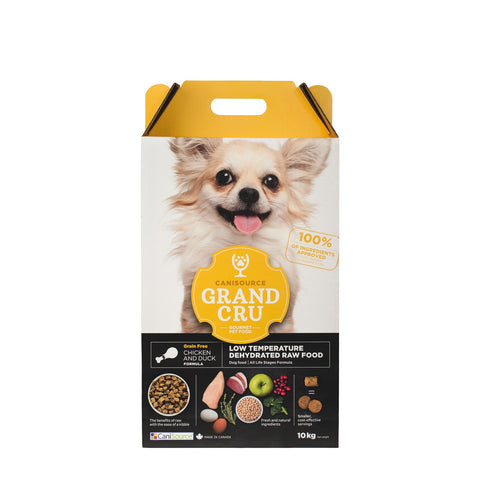 canisource grand cru all life stages turkey formula dehydrated raw dry dog food