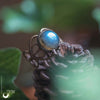 Bague elfique "Elwing" Labradorite - Ajustable - Illustrations & Bijoux fantaisie ClairObscur Art