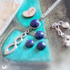 Collier "Ananta" Lapis lazuli - Illustrations & Bijoux fantaisie ClairObscur Art