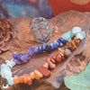 [Pack de Noël] Bague Fleur de vie + Bracelet CHAKRAS - Illustrations & Bijoux fantaisie ClairObscur Art