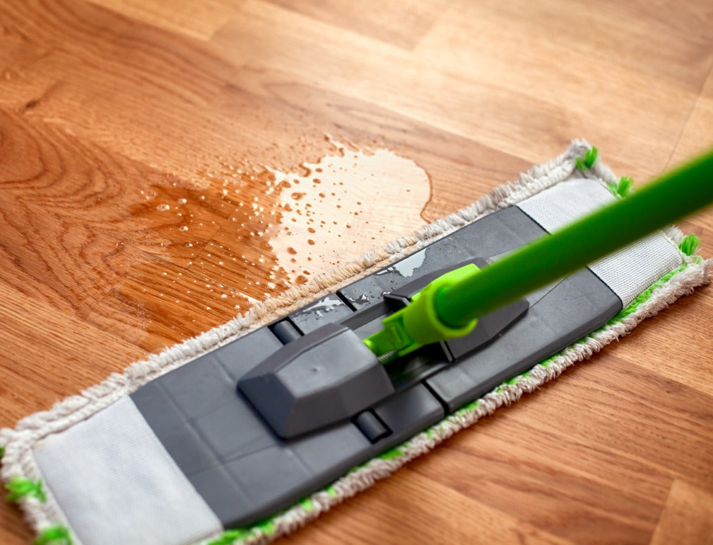 Cleaning Up Spills on Laminate Flooring