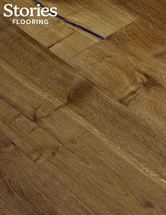 Distressed Finished Solid Wood Flooring