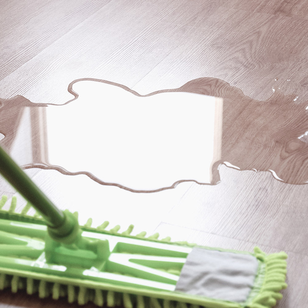 Use Water with Caution when Cleaning Laminate Flooring