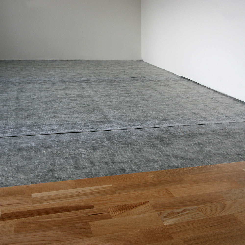 Installing underlay with lvt or engineered wood flooring to increase insulation