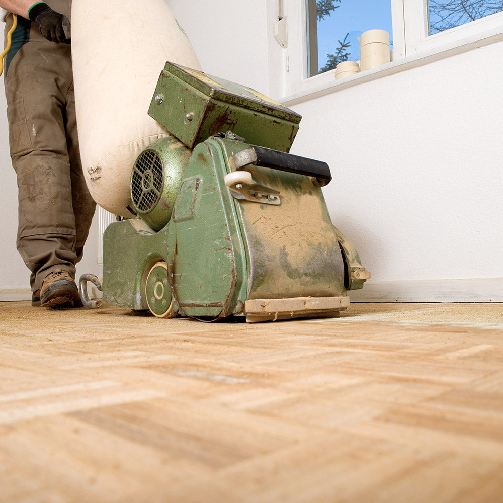 Sanding and Refurbishing Solid Wood Floor Planks