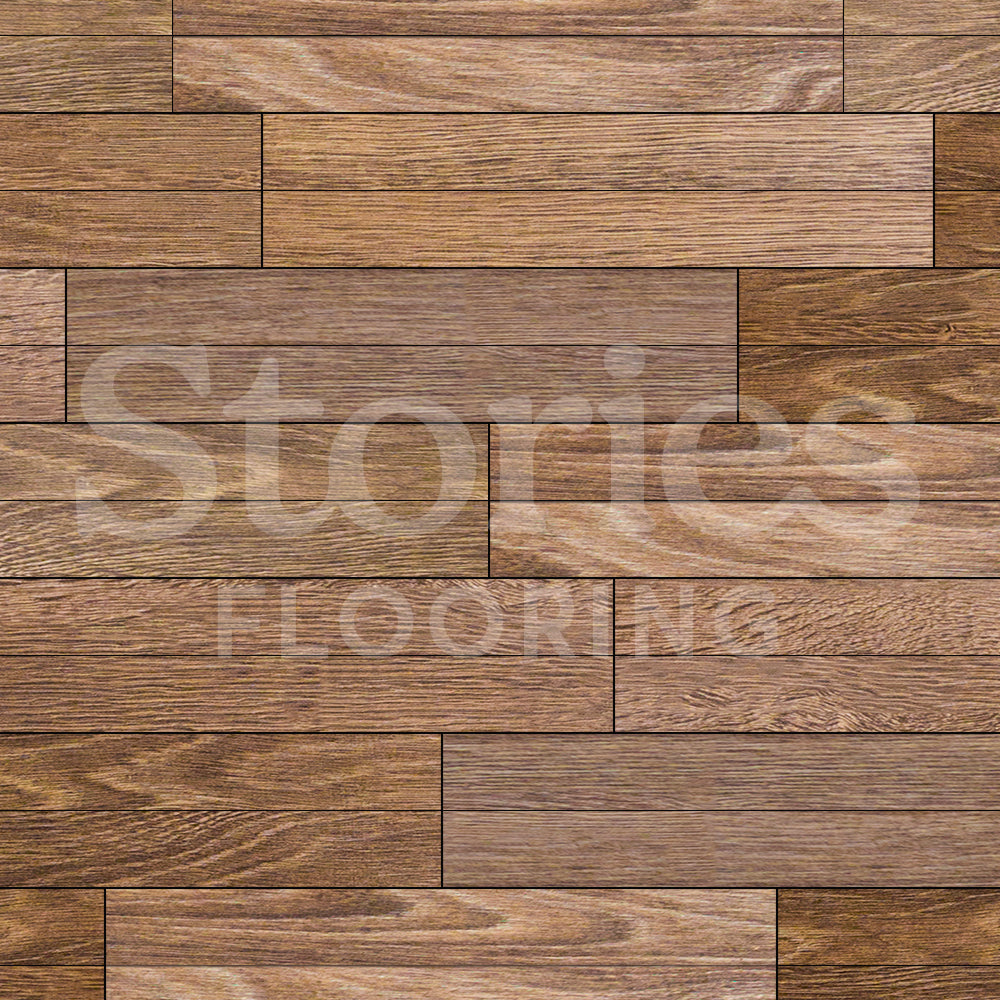 This is a Diagram of Multi-Strip Style Solid Wood Flooring