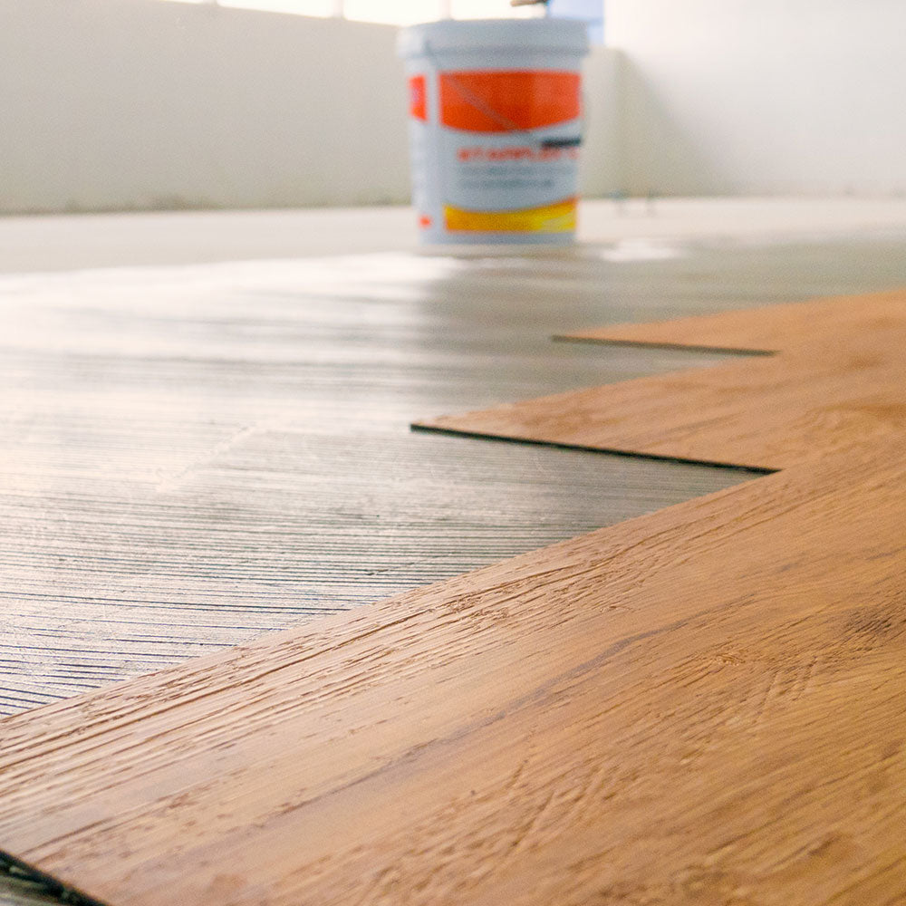 What is glue down LVT flooring?