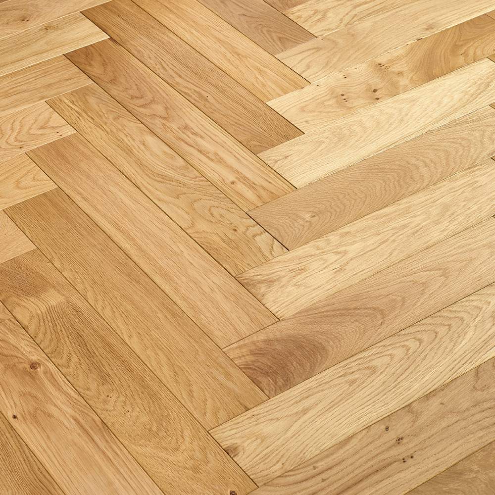 Photo of brushed & oiled engineered wood flooring