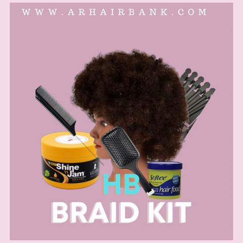 Hair Bank Braid Kit- Basic – Ar Hair Bank