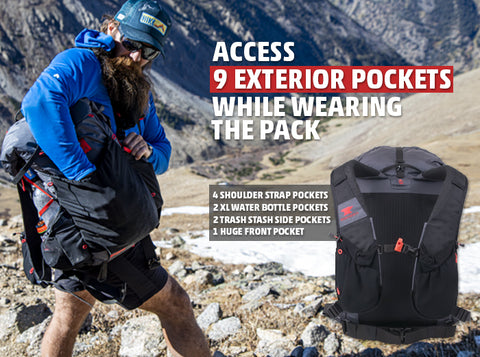 ZERK 40 Access 9 pockets